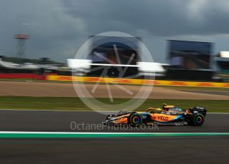 World © Octane Photographic Ltd. Formula 1 – British Grand Prix - Silverstone. Friday 1st July 2022. Practice 1. McLaren F1 Team MCL36 - Lando Norris.