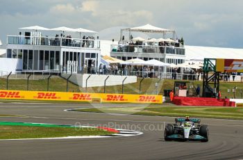 World © Octane Photographic Ltd. Formula 1 – British Grand Prix - Silverstone. Friday 1st July 2022. Practice 1. Mercedes-AMG Petronas F1 Team F1 W13 - Lewis Hamilton.