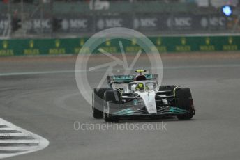 World © Octane Photographic Ltd. Formula 1 – British Grand Prix - Silverstone. Friday 1st July 2022. Practice 1. Mercedes-AMG Petronas F1 Team F1 W13 - Lewis Hamilton.