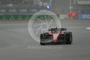 World © Octane Photographic Ltd. Formula 1 – British Grand Prix - Silverstone. Friday 1st July 2022. Practice 1. Scuderia Ferrari F1-75 - Carlos Sainz.