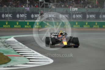 World © Octane Photographic Ltd. Formula 1 – British Grand Prix - Silverstone. Friday 1st July 2022. Practice 1. Oracle Red Bull Racing RB18 – Sergio Perez.