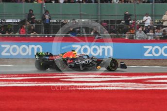 World © Octane Photographic Ltd. Formula 1 – British Grand Prix - Silverstone. Friday 1st July 2022. Practice 1. Oracle Red Bull Racing RB18 – Sergio Perez.