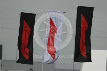 World © Octane Photographic Ltd. Formula 1 – British Grand Prix - Silverstone. Friday 1st July 2022. Practice 1. F1 flags