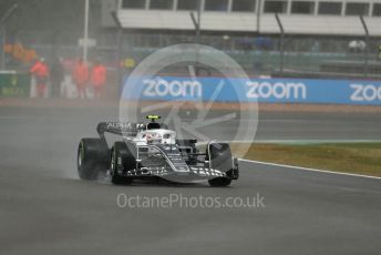 World © Octane Photographic Ltd. Formula 1 – British Grand Prix - Silverstone. Friday 1st July 2022. Practice 1. Scuderia AlphaTauri AT03 - Yuki Tsunoda.