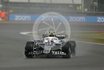 World © Octane Photographic Ltd. Formula 1 – British Grand Prix - Silverstone. Friday 1st July 2022. Practice 1. Scuderia AlphaTauri AT03 - Yuki Tsunoda.