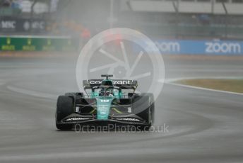World © Octane Photographic Ltd. Formula 1 – British Grand Prix - Silverstone. Friday 1st July 2022. Practice 1. Aston Martin Aramco Cognizant F1 Team AMR22 - Lance Stroll.