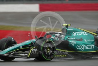 World © Octane Photographic Ltd. Formula 1 – British Grand Prix - Silverstone. Friday 1st July 2022. Practice 1. Aston Martin Aramco Cognizant F1 Team AMR22 - Sebastian Vettel.