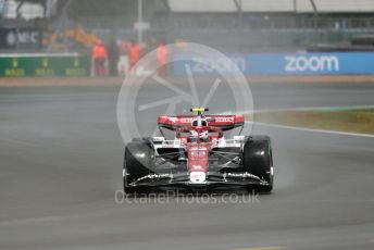 World © Octane Photographic Ltd. Formula 1 – British Grand Prix - Silverstone. Friday 1st July 2022. Practice 1. Alfa Romeo F1 Team Orlen C42 - Guanyu Zhou.