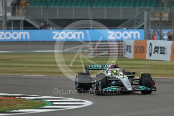 World © Octane Photographic Ltd. Formula 1 – British Grand Prix - Silverstone. Friday 1st July 2022. Practice 1. Mercedes-AMG Petronas F1 Team F1 W13 - Lewis Hamilton.