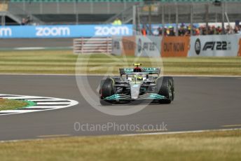 World © Octane Photographic Ltd. Formula 1 – British Grand Prix - Silverstone. Friday 1st July 2022. Practice 1. Mercedes-AMG Petronas F1 Team F1 W13 - Lewis Hamilton.