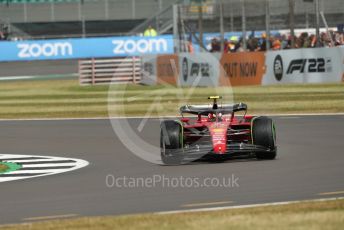 World © Octane Photographic Ltd. Formula 1 – British Grand Prix - Silverstone. Friday 1st July 2022. Practice 1. Scuderia Ferrari F1-75 - Carlos Sainz.