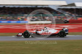 World © Octane Photographic Ltd. Formula 1 – British Grand Prix - Silverstone. Friday 1st July 2022. Practice 1. Haas F1 Team VF-22 - Mick Schumacher.