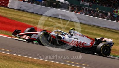 World © Octane Photographic Ltd. Formula 1 – British Grand Prix - Silverstone. Friday 1st July 2022. Practice 2. Haas F1 Team VF-22 - Mick Schumacher.