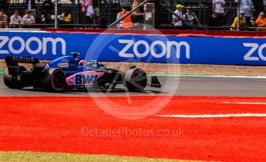 World © Octane Photographic Ltd. Formula 1 – British Grand Prix - Silverstone. Friday 1st July 2022. Practice 2. BWT Alpine F1 Team A522 - Esteban Ocon.