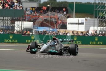 World © Octane Photographic Ltd. Formula 1 – British Grand Prix - Silverstone. Friday 1st July 2022. Practice 2. Mercedes-AMG Petronas F1 Team F1 W13 - George Russell.