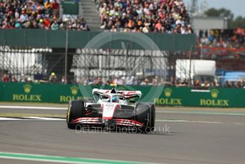 World © Octane Photographic Ltd. Formula 1 – British Grand Prix - Silverstone. Friday 1st July 2022. Practice 2. Haas F1 Team VF-22 - Mick Schumacher.