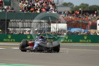 World © Octane Photographic Ltd. Formula 1 – British Grand Prix - Silverstone. Friday 1st July 2022. Practice 2. Williams Racing FW44 - Alex Albon.