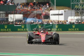 World © Octane Photographic Ltd. Formula 1 – British Grand Prix - Silverstone. Friday 1st July 2022. Practice 2. Scuderia Ferrari F1-75 - Charles Leclerc.