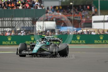 World © Octane Photographic Ltd. Formula 1 – British Grand Prix - Silverstone. Friday 1st July 2022. Practice 2. Aston Martin Aramco Cognizant F1 Team AMR22 - Sebastian Vettel.