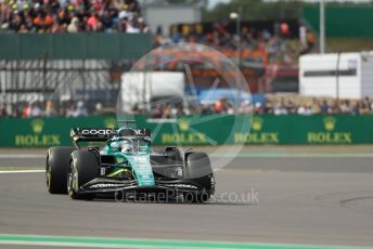 World © Octane Photographic Ltd. Formula 1 – British Grand Prix - Silverstone. Friday 1st July 2022. Practice 2. Aston Martin Aramco Cognizant F1 Team AMR22 - Lance Stroll.