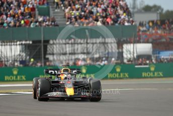 World © Octane Photographic Ltd. Formula 1 – British Grand Prix - Silverstone. Friday 1st July 2022. Practice 2. Oracle Red Bull Racing RB18 – Max Verstappen.