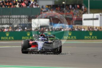 World © Octane Photographic Ltd. Formula 1 – British Grand Prix - Silverstone. Friday 1st July 2022. Practice 2. Williams Racing FW44 - Alex Albon.