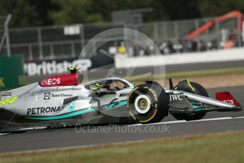 World © Octane Photographic Ltd. Formula 1 – British Grand Prix - Silverstone. Friday 1st July 2022. Practice 2. Mercedes-AMG Petronas F1 Team F1 W13 - Lewis Hamilton.