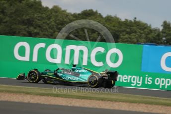 World © Octane Photographic Ltd. Formula 1 – British Grand Prix - Silverstone. Friday 1st July 2022. Practice 2. Aston Martin Aramco Cognizant F1 Team AMR22 - Lance Stroll.