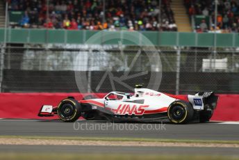 World © Octane Photographic Ltd. Formula 1 – British Grand Prix - Silverstone. Friday 1st July 2022. Practice 2. Haas F1 Team VF-22 - Mick Schumacher.