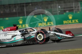 World © Octane Photographic Ltd. Formula 1 – British Grand Prix - Silverstone. Friday 1st July 2022. Practice 2. Mercedes-AMG Petronas F1 Team F1 W13 - George Russell.