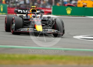 World © Octane Photographic Ltd. Formula 1 – British Grand Prix - Silverstone. Saturday 2nd July 2022. Practice 3. Oracle Red Bull Racing RB18 – Sergio Perez.
