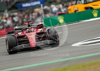 World © Octane Photographic Ltd. Formula 1 – British Grand Prix - Silverstone. Saturday 2nd July 2022. Practice 3. Scuderia Ferrari F1-75 - Charles Leclerc.