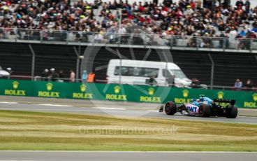 World © Octane Photographic Ltd. Formula 1 – British Grand Prix - Silverstone. Saturday 2nd July 2022. Practice 3. BWT Alpine F1 Team A522 - Esteban Ocon.