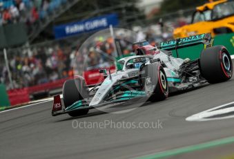 World © Octane Photographic Ltd. Formula 1 – British Grand Prix - Silverstone. Saturday 2nd July 2022. Practice 3. Mercedes-AMG Petronas F1 Team F1 W13 - George Russell.