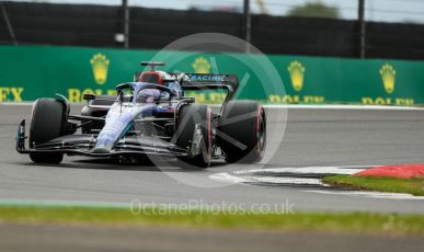 World © Octane Photographic Ltd. Formula 1 – British Grand Prix - Silverstone. Saturday 2nd July 2022. Practice 3. Williams Racing FW44 - Alex Albon.