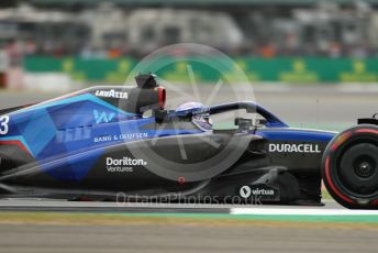 World © Octane Photographic Ltd. Formula 1 – British Grand Prix - Silverstone. Saturday 2nd July 2022. Practice 3. Williams Racing FW44 - Alex Albon.