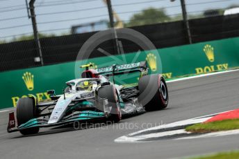 World © Octane Photographic Ltd. Formula 1 – British Grand Prix - Silverstone. Saturday 2nd July 2022. Practice 3. Mercedes-AMG Petronas F1 Team F1 W13 - Lewis Hamilton.