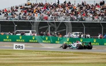 World © Octane Photographic Ltd. Formula 1 – British Grand Prix - Silverstone. Saturday 2nd July 2022. Practice 3. Mercedes-AMG Petronas F1 Team F1 W13 - Lewis Hamilton.