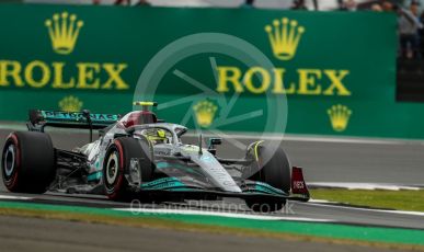 World © Octane Photographic Ltd. Formula 1 – British Grand Prix - Silverstone. Saturday 2nd July 2022. Practice 3. Mercedes-AMG Petronas F1 Team F1 W13 - Lewis Hamilton.
