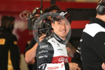 World © Octane Photographic Ltd. Formula 1 – British Grand Prix - Silverstone. Saturday 2nd July 2022. Practice 3. Alfa Romeo F1 Team Orlen C42 - Guanyu Zhou.