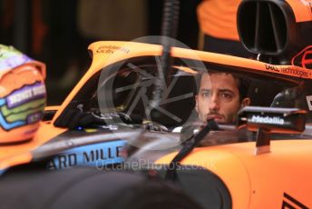 World © Octane Photographic Ltd. Formula 1 – British Grand Prix - Silverstone. Saturday 2nd July 2022. Practice 3. McLaren F1 Team MCL36 - Daniel Ricciardo.