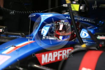 World © Octane Photographic Ltd. Formula 1 – British Grand Prix - Silverstone. Saturday 2nd July 2022. Practice 3. BWT Alpine F1 Team A522 - Esteban Ocon.