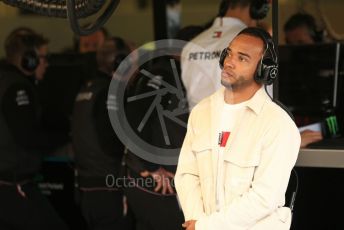 World © Octane Photographic Ltd. Formula 1 – British Grand Prix - Silverstone. Saturday 2nd July 2022. Practice 3. Mercedes-AMG Petronas F1 Team - Nick Hamilton
