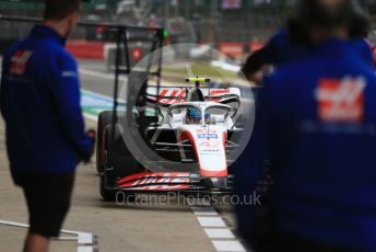 World © Octane Photographic Ltd. Formula 1 – British Grand Prix - Silverstone. Saturday 2nd July 2022. Practice 3. Haas F1 Team VF-22 - Mick Schumacher.