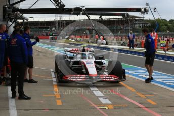 World © Octane Photographic Ltd. Formula 1 – British Grand Prix - Silverstone. Saturday 2nd July 2022. Practice 3. Haas F1 Team VF-22 - Mick Schumacher.