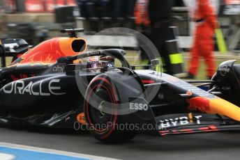 World © Octane Photographic Ltd. Formula 1 – British Grand Prix - Silverstone. Saturday 2nd July 2022. Practice 3. Oracle Red Bull Racing RB18 – Max Verstappen.