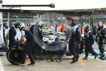 World © Octane Photographic Ltd. Formula 1 – British Grand Prix - Silverstone. Saturday 2nd July 2022. Practice 3. Scuderia AlphaTauri AT03 - Pierre Gasly.