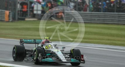 World © Octane Photographic Ltd. Formula 1 – British Grand Prix - Silverstone. Saturday 2nd July 2022. Qualifying. Mercedes-AMG Petronas F1 Team F1 W13 - Lewis Hamilton.