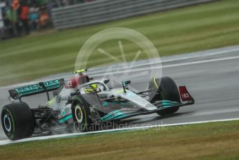 World © Octane Photographic Ltd. Formula 1 – British Grand Prix - Silverstone. Saturday 2nd July 2022. Qualifying. Mercedes-AMG Petronas F1 Team F1 W13 - Lewis Hamilton.