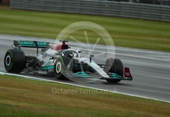 World © Octane Photographic Ltd. Formula 1 – British Grand Prix - Silverstone. Saturday 2nd July 2022. Qualifying. Mercedes-AMG Petronas F1 Team F1 W13 - George Russell.